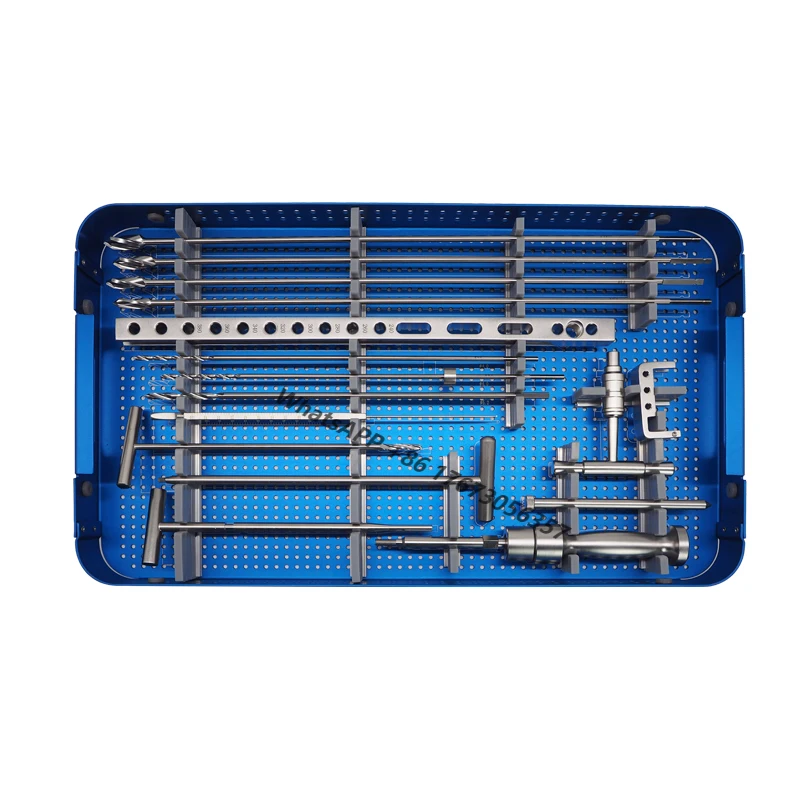 

High Quality Tibia Intramedullary Interlocking Nail Instrument Set for Tibial Bone Surgery Orthopedic Surgical Instruments