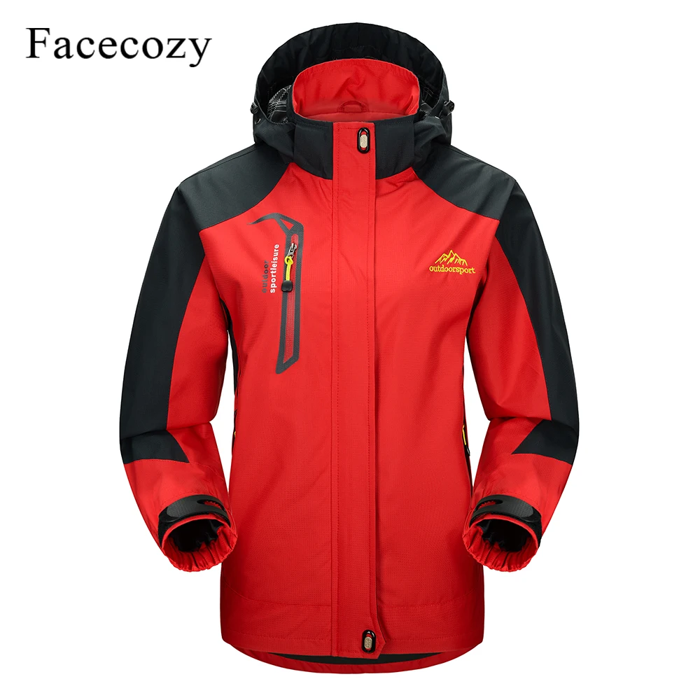 Мужская и женская зимняя водонепроницаемая походная куртка Facecozy, спортивная одежда для альпинизма, походов, с капюшоном, кемпинга, охоты, ку... (art.: 7ad167446) - 7ad167446