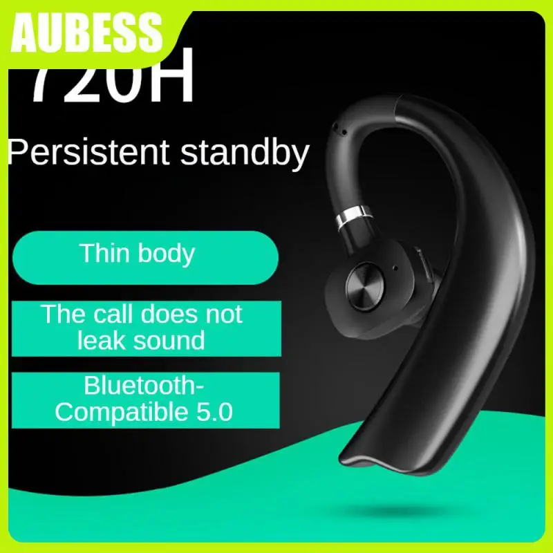 

Earphone Dual Noise Reduction Standby Time About 30 Days Headset Rotary Design Comfortable To Wear Sports Headset