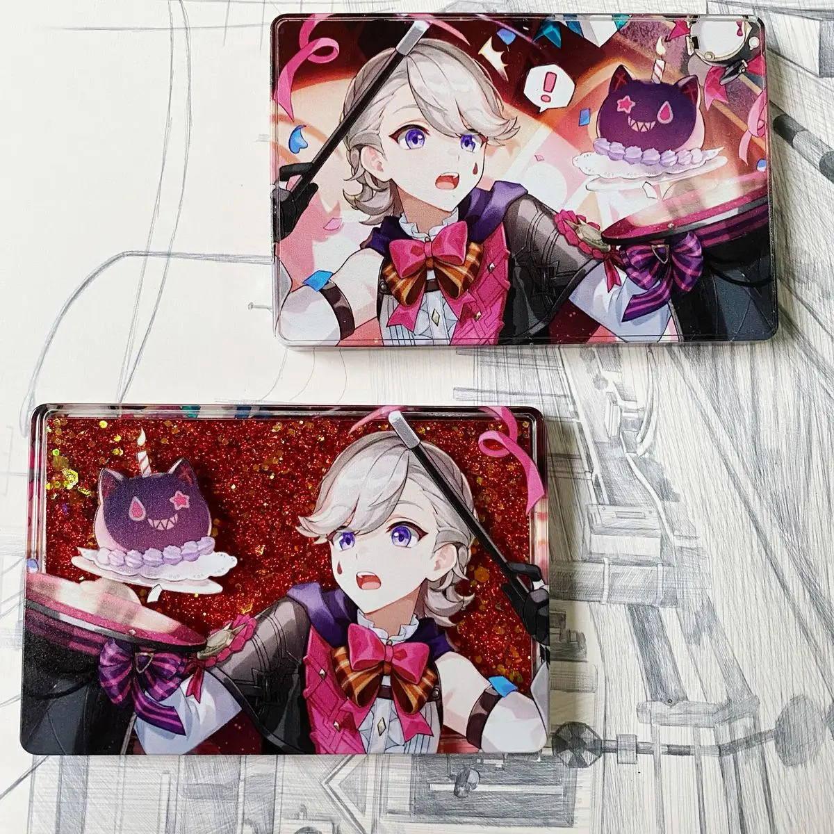 Аниме игра GS Impact Merch Lyney день рождения зыбучий песок маджонг настроить акриловые
