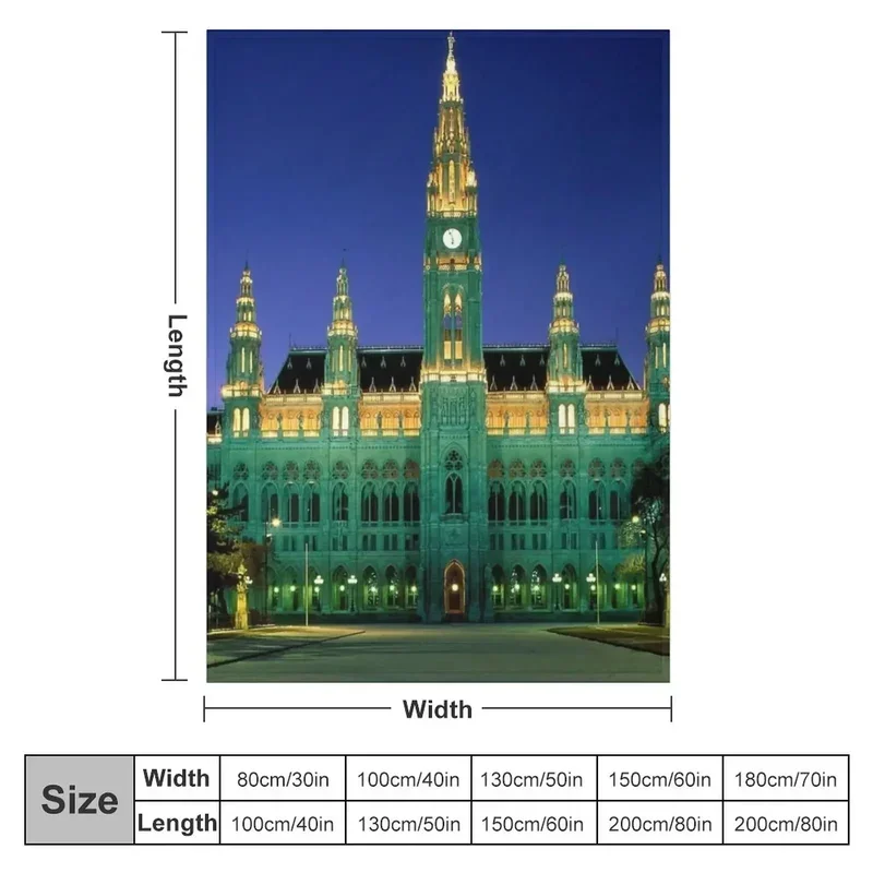 Туристическое одеяло в стиле Вены Австрия зимние кровати мягкое летнее