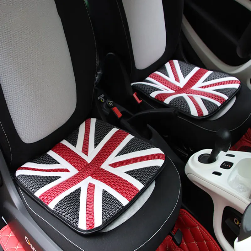 Украшение автомобиля дышащая подушка для сиденья из ледяного шелка четыре