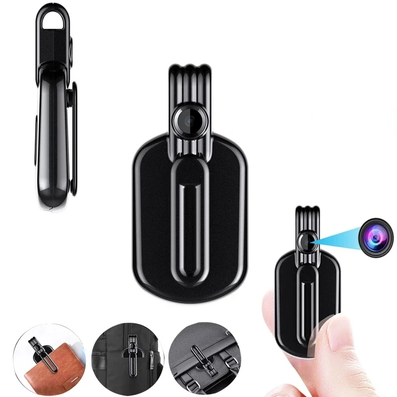 

Portable Clip Pendant Necklace Camera 1080P Mini Camcorder DV Cam Digital Audio Recorder Security Body Cam