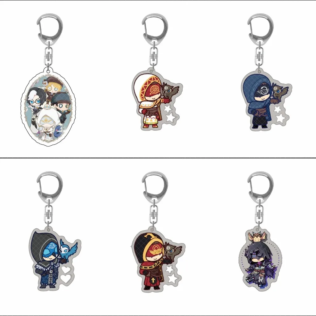 

Anime Identity Ⅴ Eli Clark Acrylic Keyrings Student School Bag Itabag Keychain Collection Pendant Toys Birthday Gifts