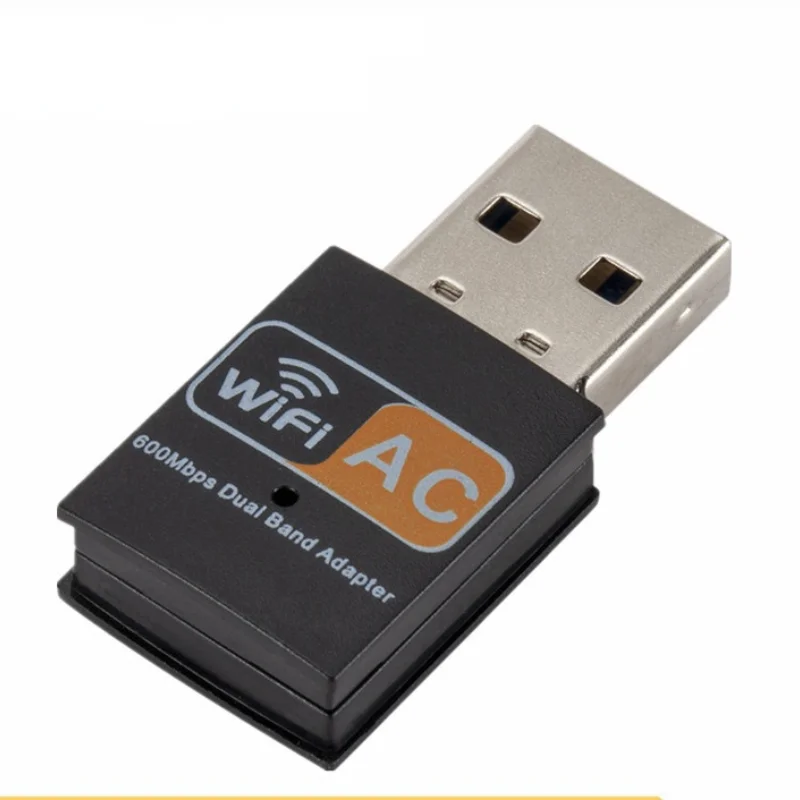 

Wireless USB WiFi Adapter 600Mbps Wi Fi Dongle PC Network Card Dual Band Wifi 2.4/5Ghz Adapter Lan USB Ethernet Receiver