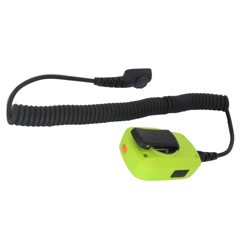 Зеленый ручной микрофон PTT дляHytera HYT PD700 PD700G PD780 PD780G Walkie Talkie
