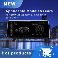 android smart car radio for bmw x5 x6 e70 e71 2010 2013 car audio gps navigator 4g car stereo dvd with bluetooth dabcarplay