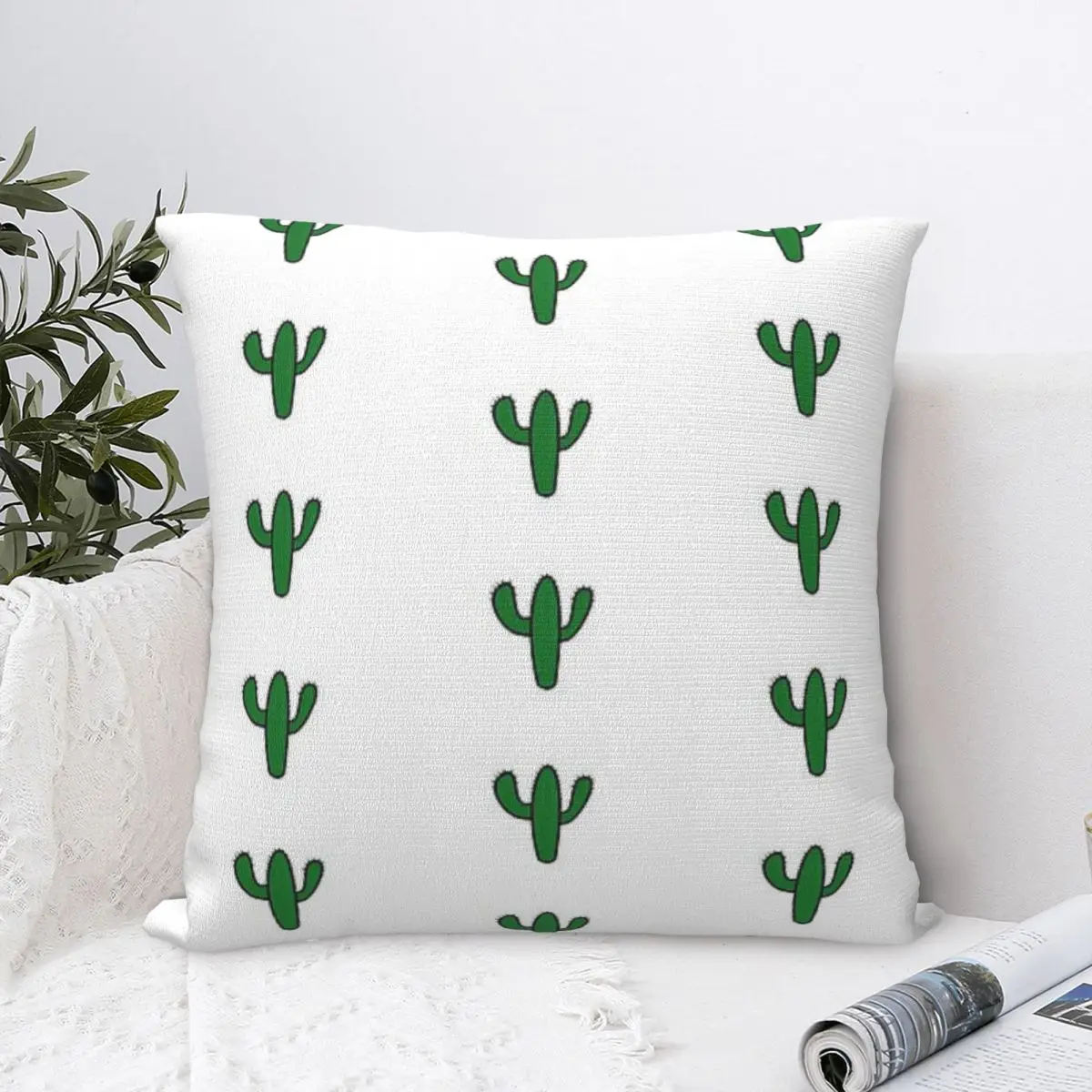 

Cactus Case Bedroom Pillowcase Covers Polyester Cushion Skin-friendly Cozy fluffy Soft Household Items Decorative Pillow Cushion
