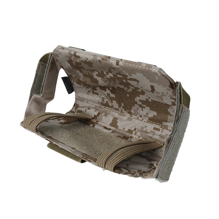 Outdoor Sports Tactical Modeling Vest Special Front Plate Accessory Bag Mobile Phone Bag 500D Nylon Fabric