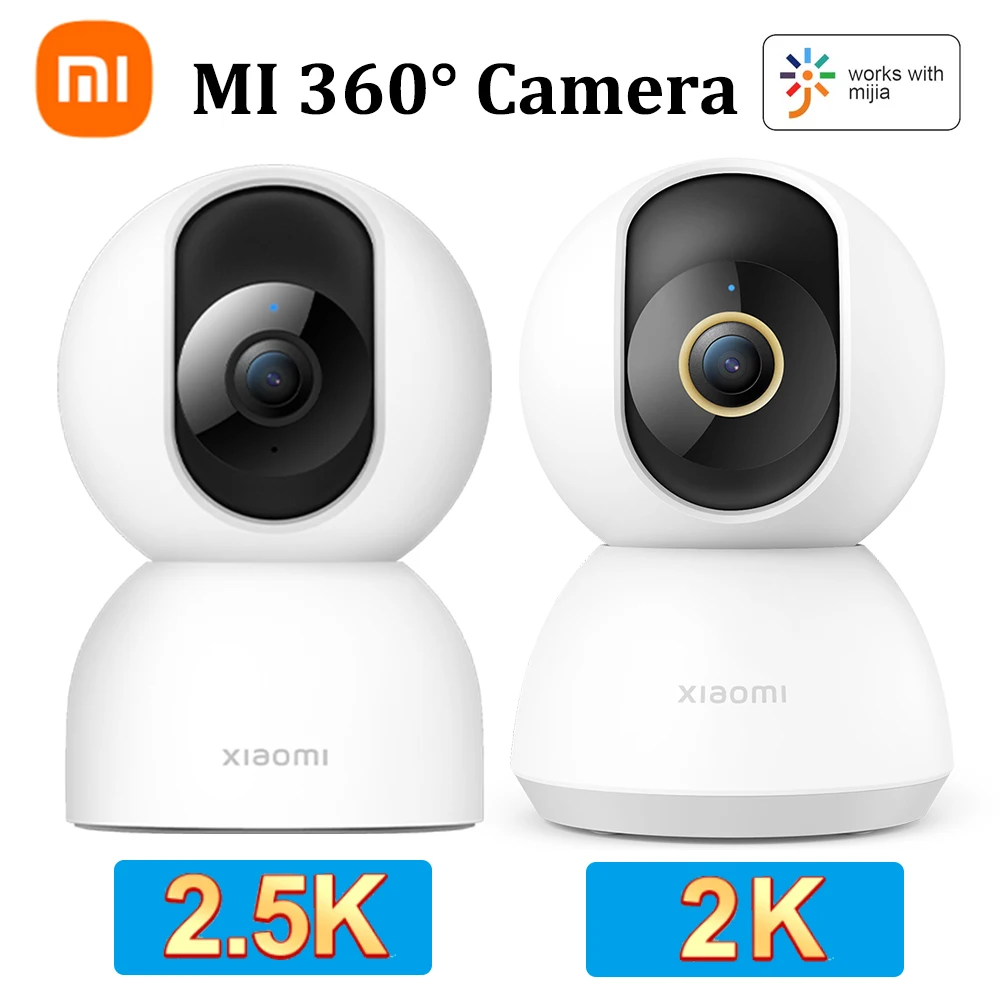 

Xiaomi Smart Camera 360 2.5K Mi Home WiFi Video Surveillance WebCam Human Detect Night Vision Baby Monitor Security IP Cameras