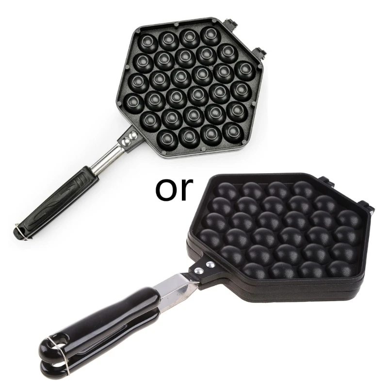 

Non Stick Egg Waffle Maker Mold Household Kitchen Cake Bubble Puff Mould Oven