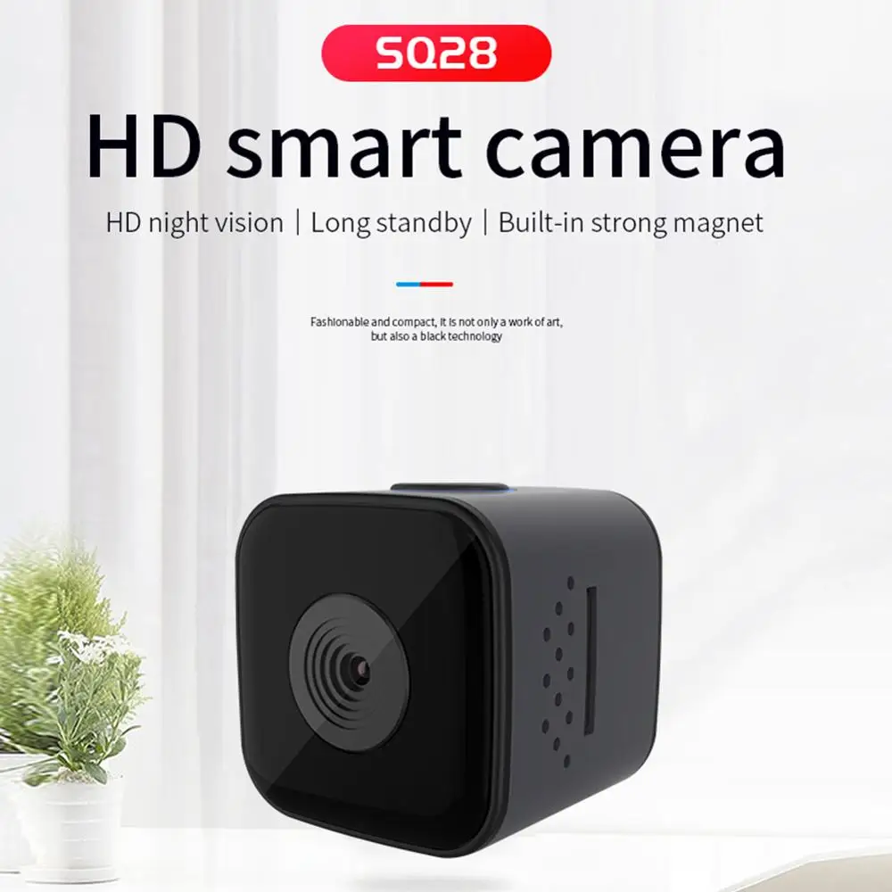 

Беспроводная мини-камера видеонаблюдения SQ28 HD 1080P с функцией ночного видения