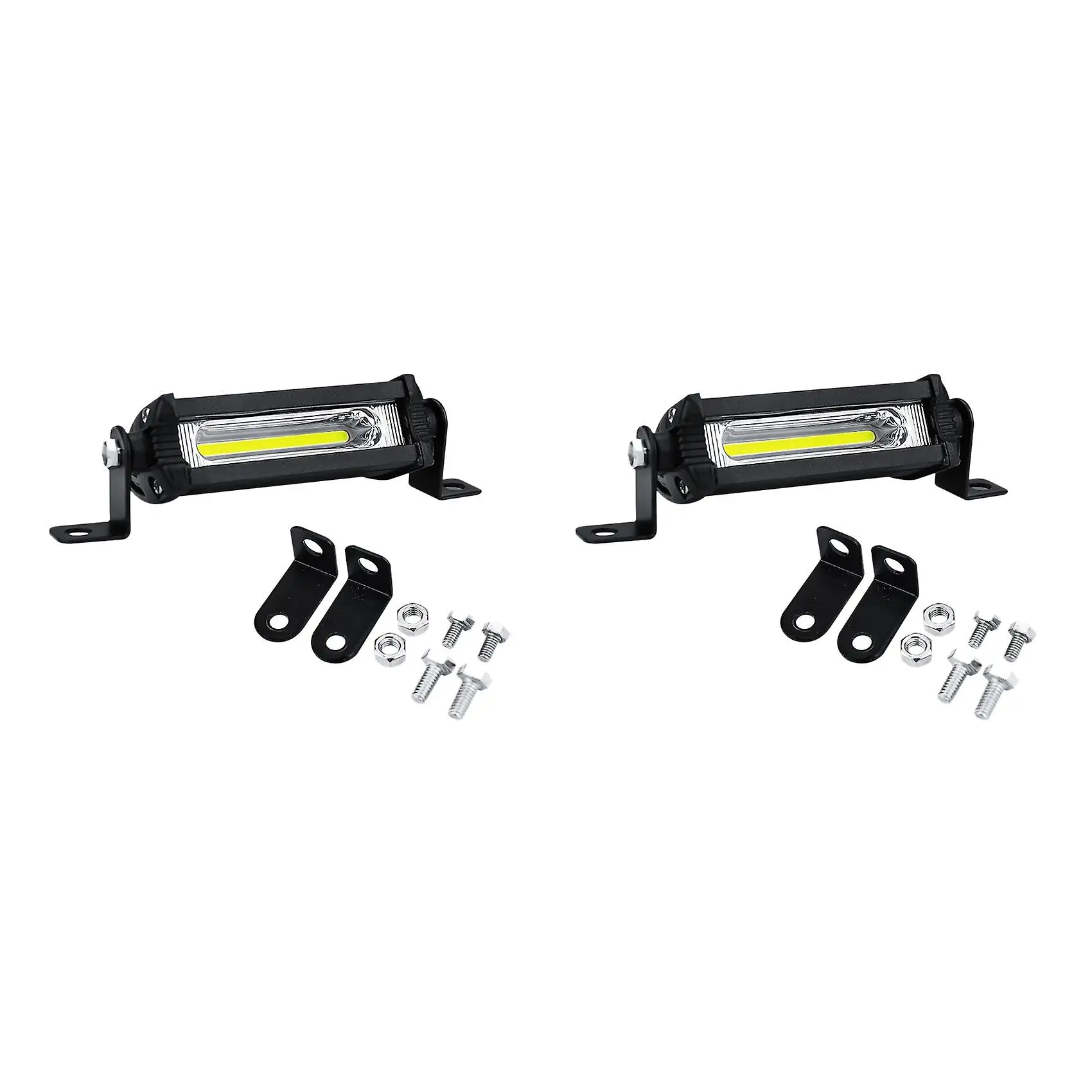 

2x Cob Led Work Light Bar Spot Beam 9w Car Suv Motorcycle Fog Lamp