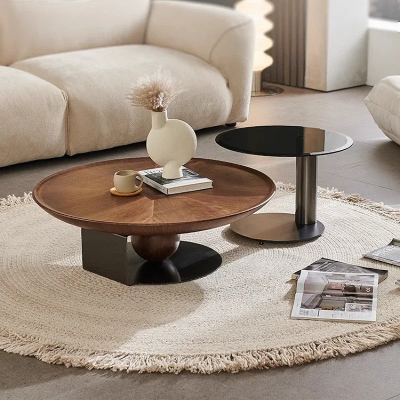 Итальянский минималистичный летающий круглый кофейный боковой комбинированный