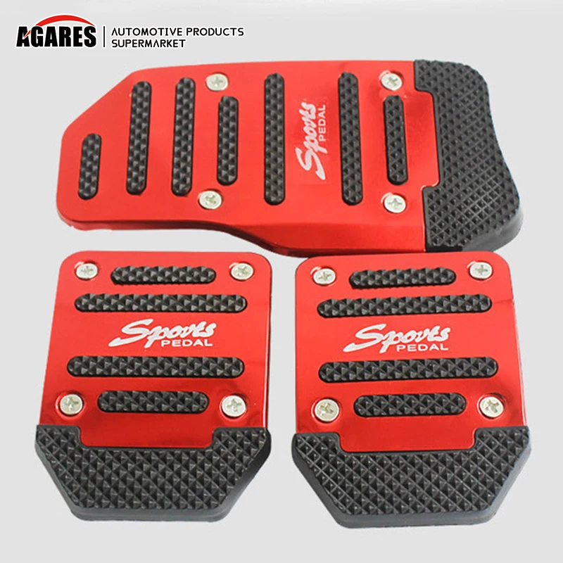 

3 шт./комплект, нескользящие накладки на педали тормоза