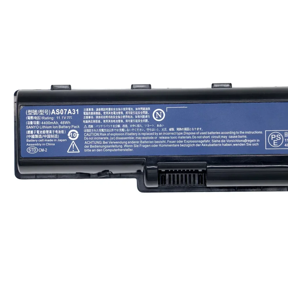 Фото AS07A31 AS07A71 Аккумулятор для Acer Aspire 2930G 4740G 4736 4930 4930g 5735 5738G 5738zg 5740 5740g AS07A41 AS07A51 AS07A52 AS07A72 №4