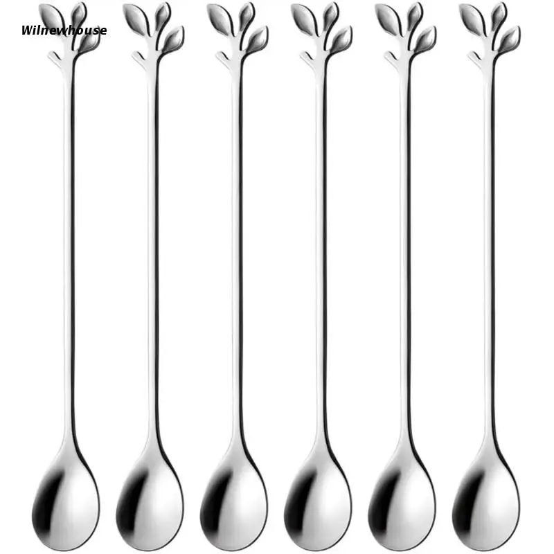 

Ложка для перемешивания листьев из нержавеющей стали, F63A