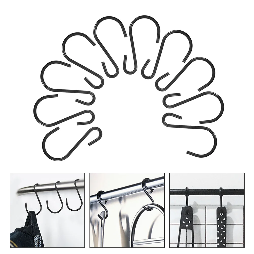 

Hook Hooks Hanging S Kitchen Meat Iron Bacon Sausages Towels Display Retail Curtain Towel Clothes Shower Grill Smoker Roast Bbq