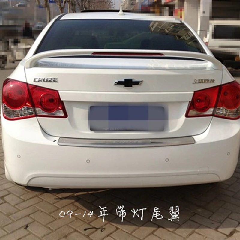Спойлер для Chevrolet Cruze 2009-2014 Cruze Lip Spoiler Высокое качество ABS Материал заднего крыла автомобиля Праймер Цвет Задний спойлер (art.: 3920cf251defc) - 3920cf251defc