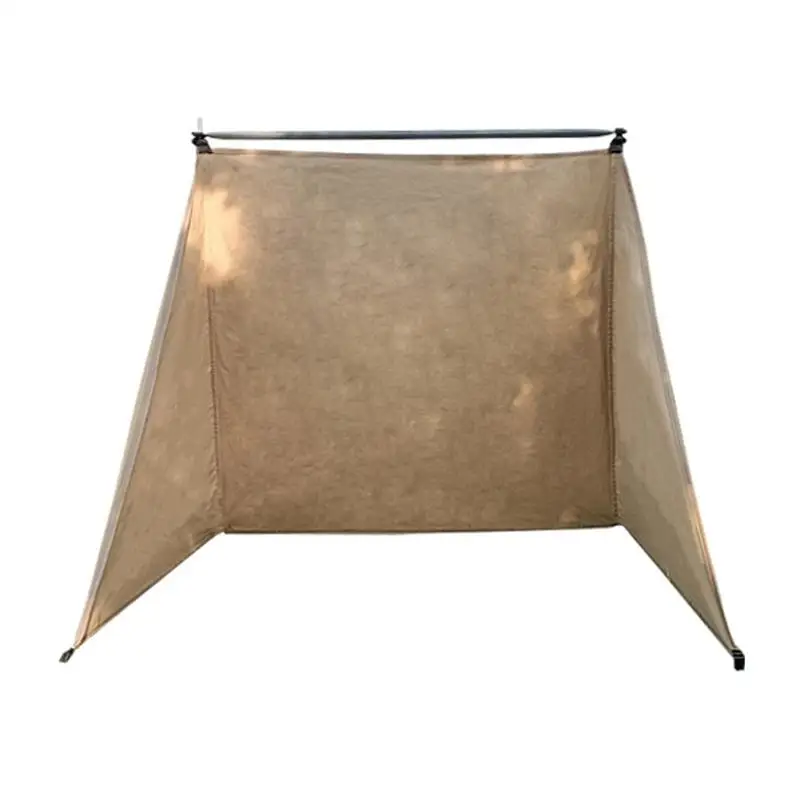 

Camping Windscreen Portable Picnic Beach Campfire Wind Screen Cotton Canvas Tent Canopy Windscreen Beach Windshield Shelter