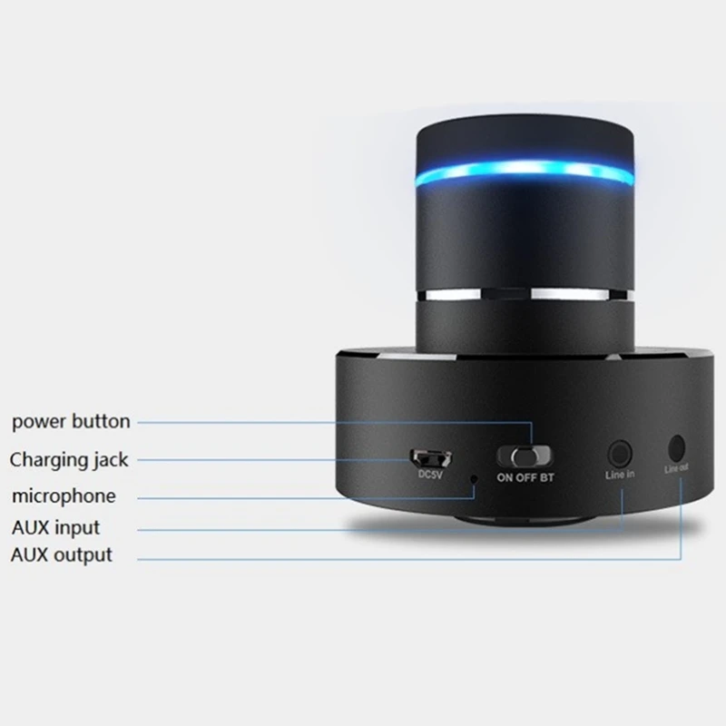Adin 26 Вт Вибрационный динамик Bluetooth бас портативный s беспроводной резонансный