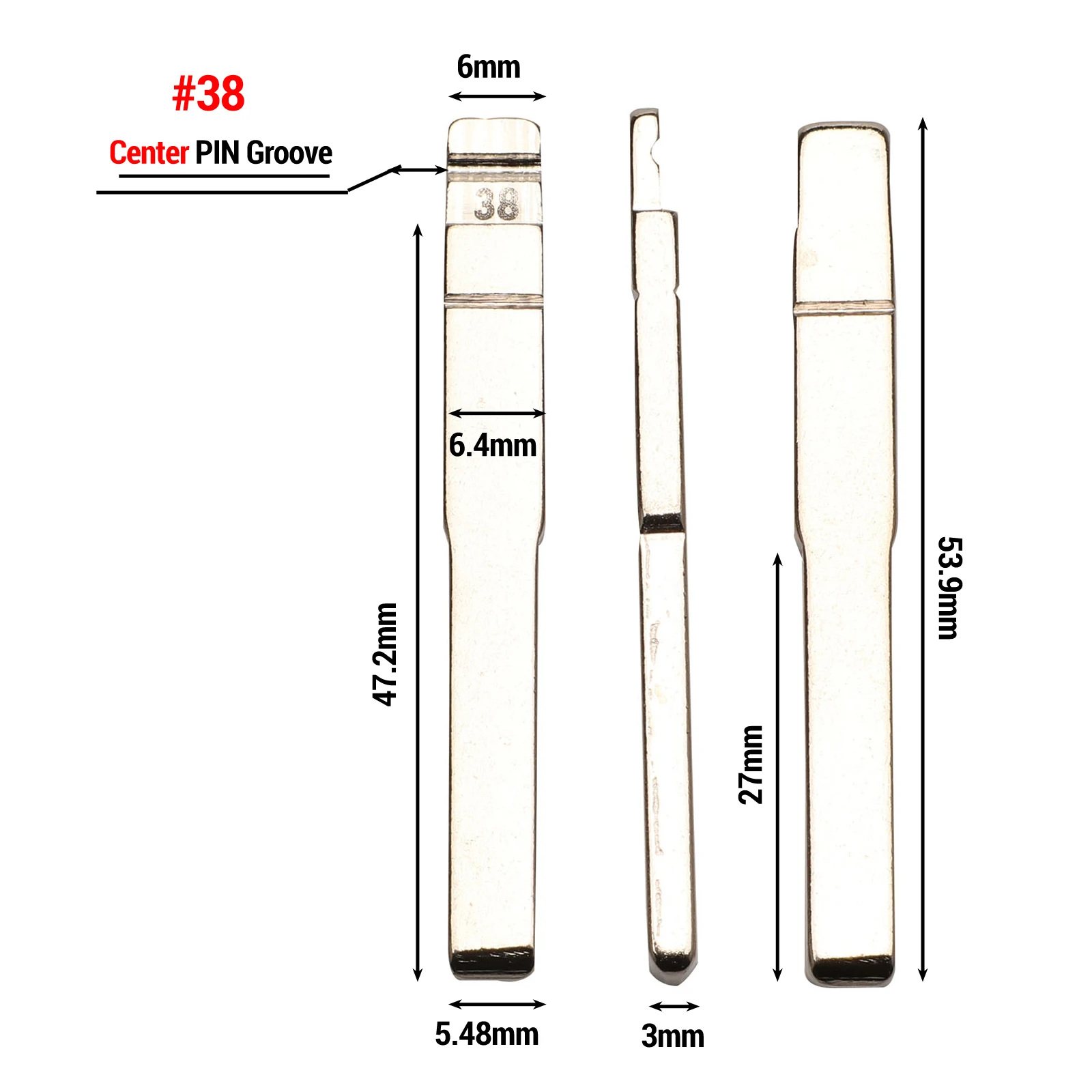 

Пульт дистанционного управления Jingyuqin HU101 FO21 FO38, металлическая заготовка для Ford Focus Mondeo CMAX FIESTA GALAXY NO.38 #19 90 91 98 109, необработанное лезвие