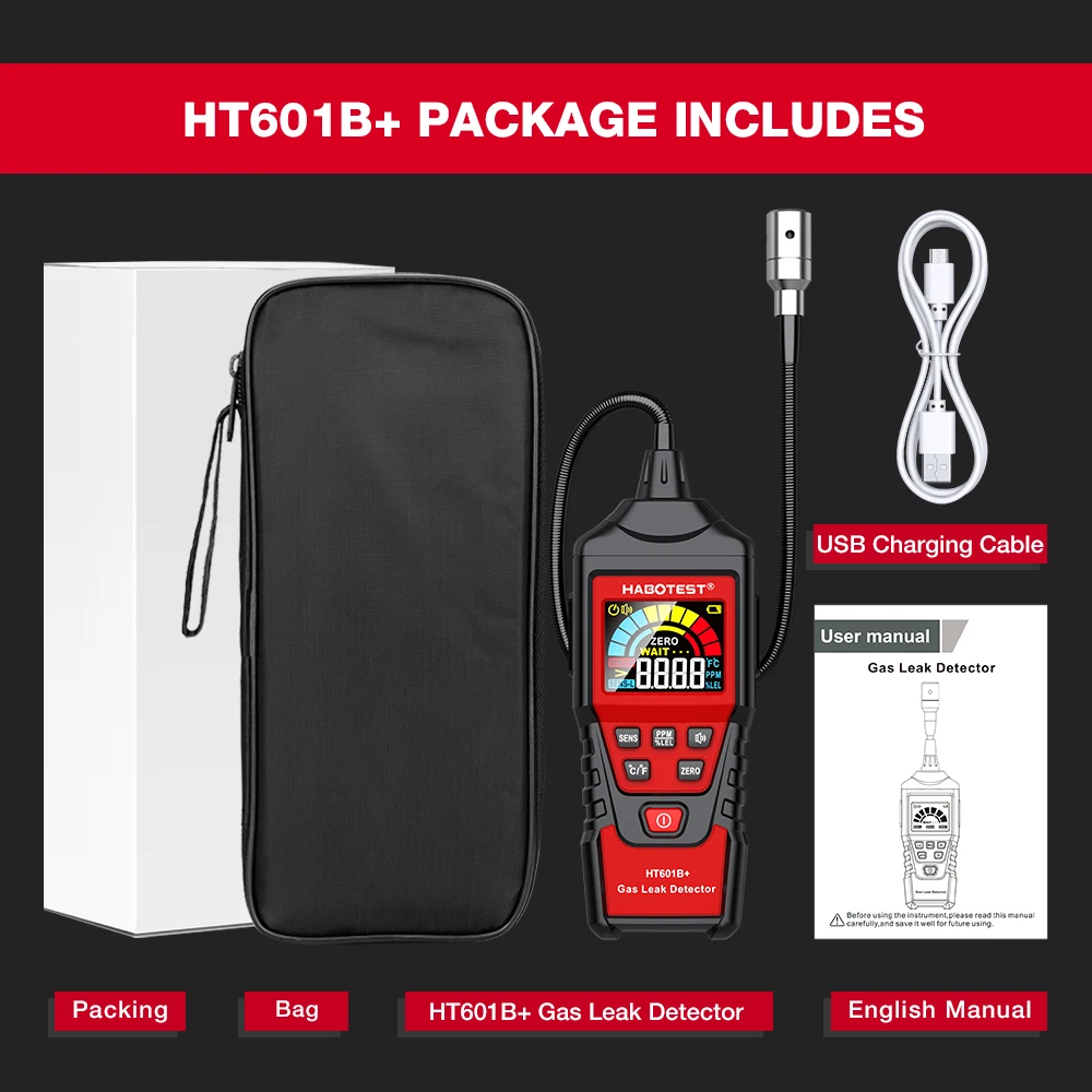 

HABOTEST HT601 Детектор природного газа