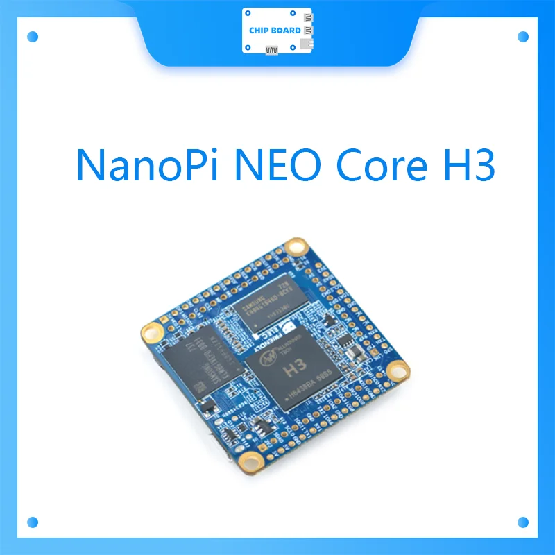 Дружественный NanoPi NEO Core 256 МБ/512 МБ Allwinner H3 четырехъядерный процессор Cortex-A7 UbuntuCore с