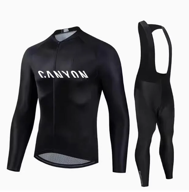 Новинка 2025 года велосипедный трикотаж с длинными рукавами Canyon осенняя одежда для