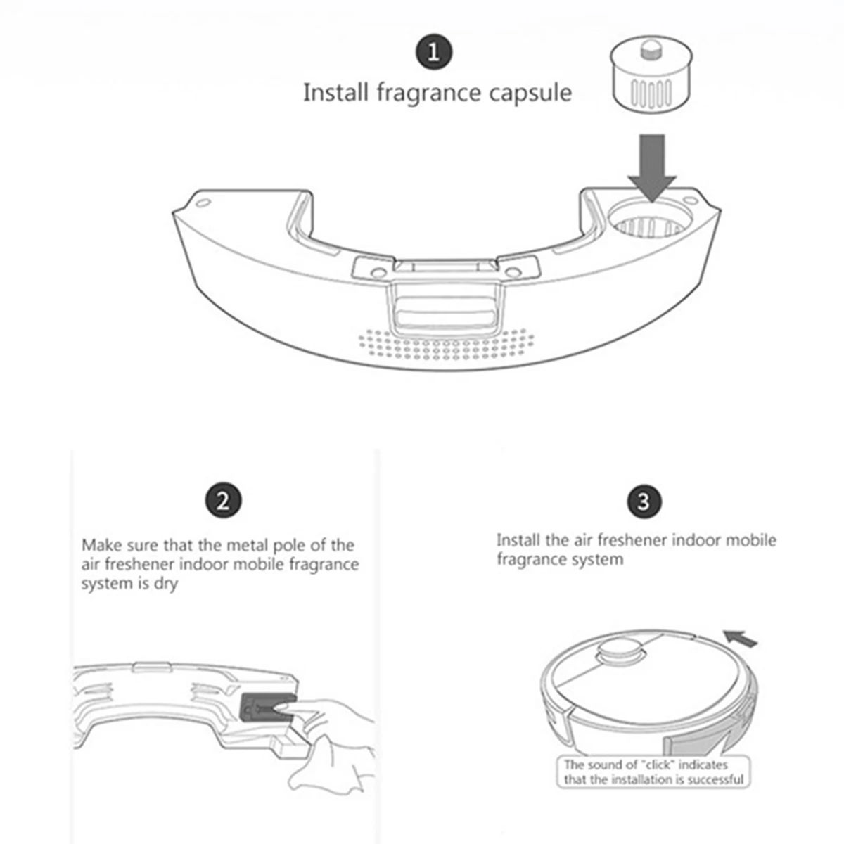 3 шт. Ароматические Капсулы Для ECOVACS T9 MAX AIVI освежитель воздуха ароматизатор для