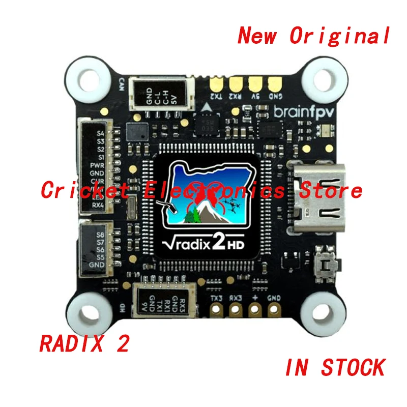 BRAINFPV RADIX 2 HD Контроллер полета H7 на основе полетного контроллера для HD (digital) FPV систем (art.: 3920c1925f433) - 3920c1925f433