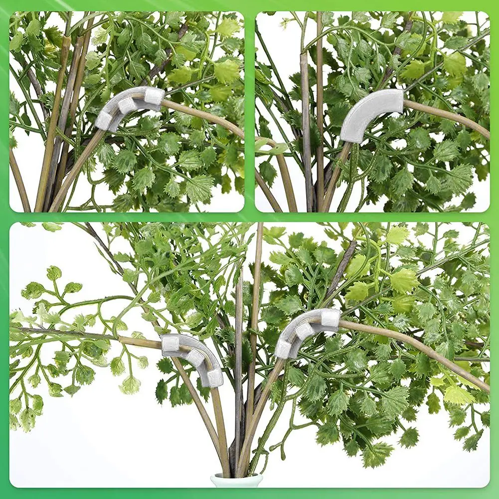 

50pcs 90 Degree Plant Bender Reusable LST Clips Low Stress Training For Plant Branches Trainers Bending Clips Twig Clamps
