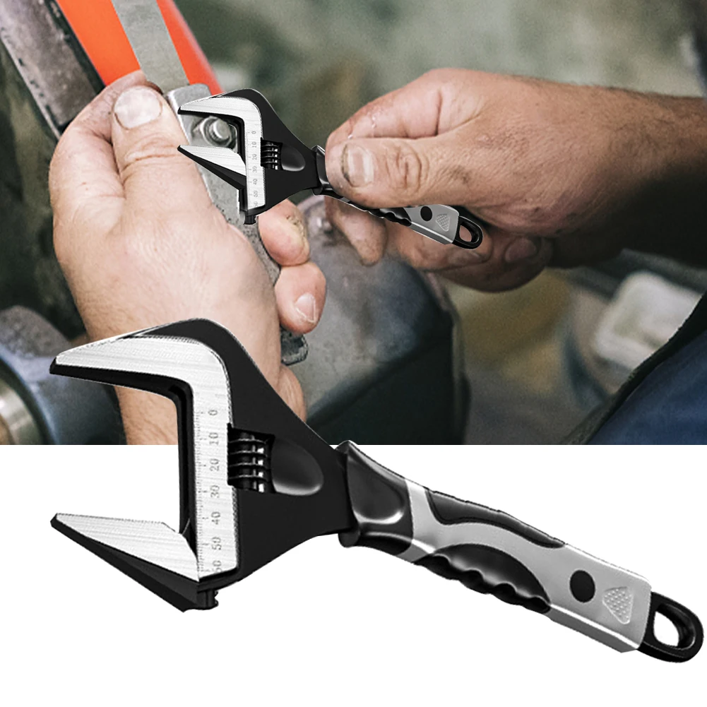 

Регулируемый гаечный ключ сантехника ванная комната универсальный гаечный ключ домашний портативный многофункциональный инструмент ручн...