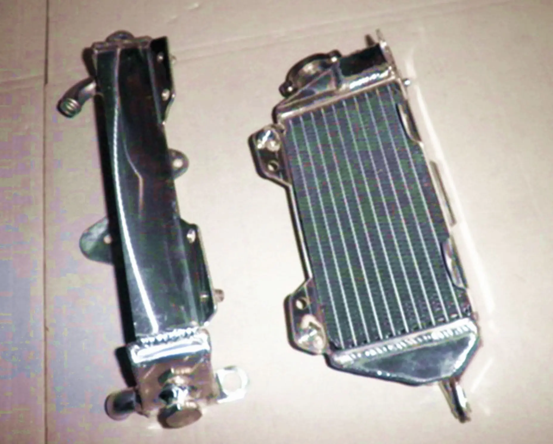 Для Honda CR250R CR 250R 1985-1987 годов алюминиевый радиатор охладитель охлаждающей жидкости