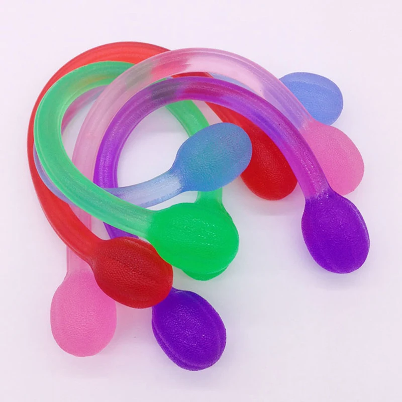 

Silicone Yoga Pull Rope Muscle Chest Expander Resistance Band Fitness Yoga Pilate Workout Pulling Exerciser Fitness Equipments