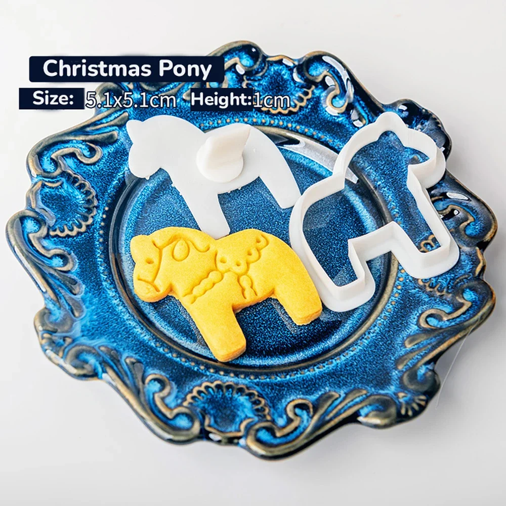 

Рождественские мультяшные формочки для печенья, инструменты и аксессуары для хлебобулочных изделий своими руками, формочки для штампов