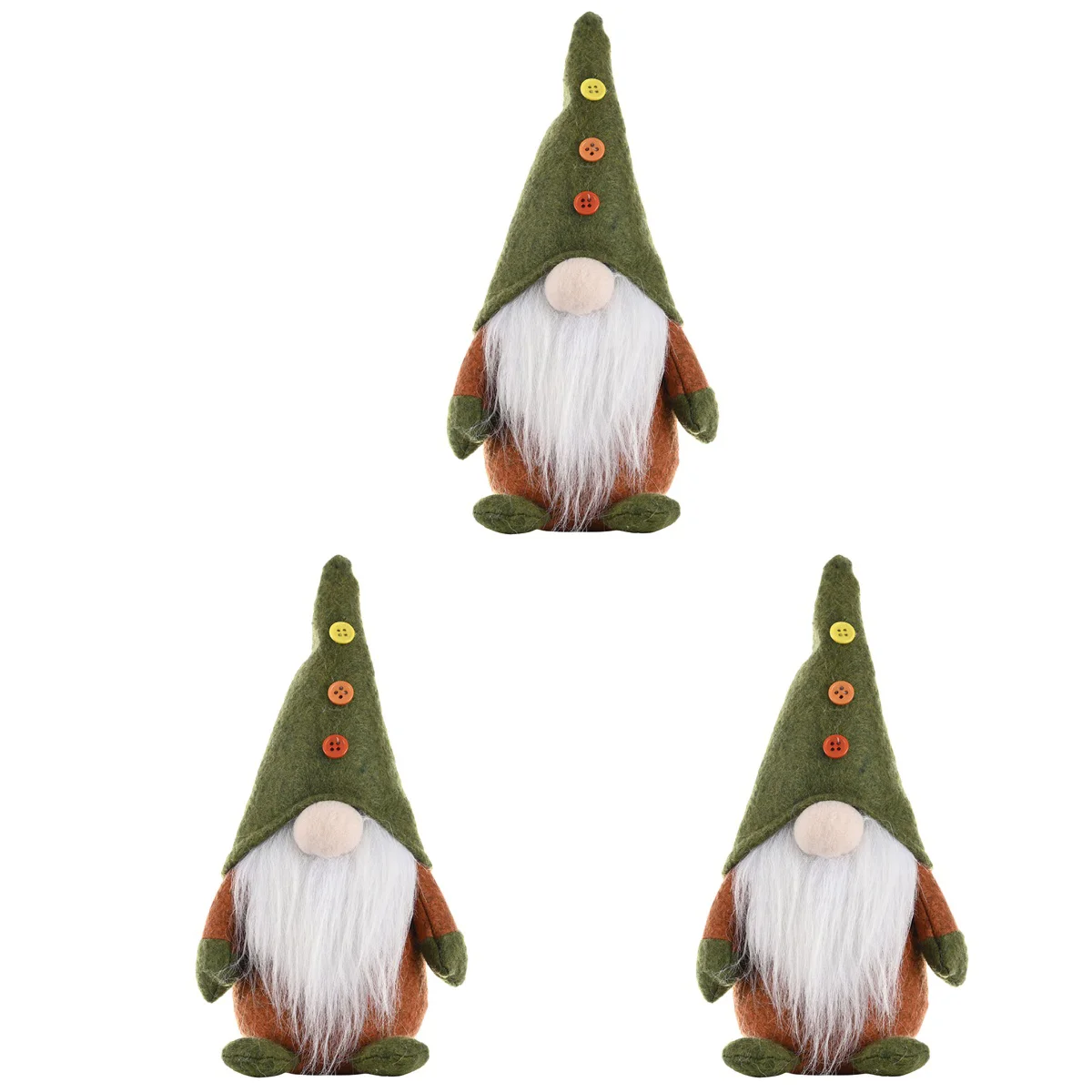 

3pcs Christmas Gnome Adorn Desktop Decor Gnome Christmas Gnome Ornament