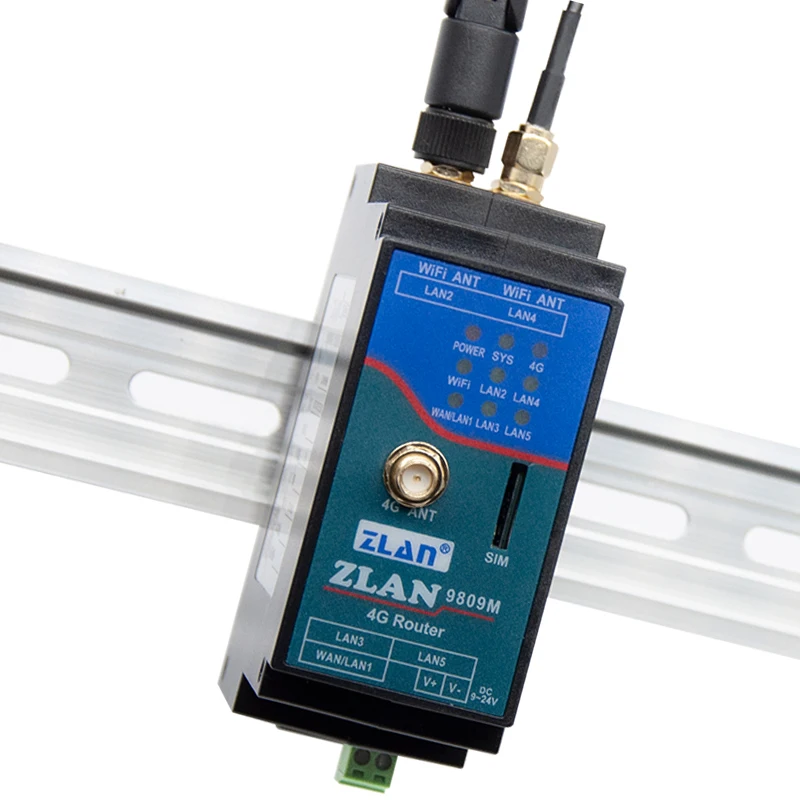 Промышленный IoT 4G/WIFI RJ45 к антенне Wi-Fi-маршрутизатор 4G lte и слот для SIM-карты