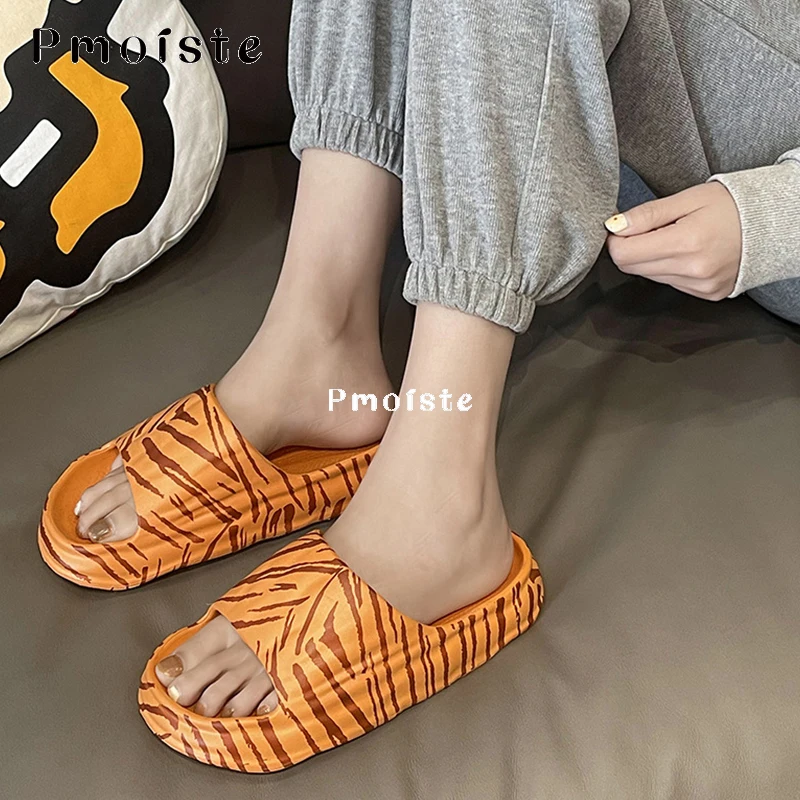 Watermelon Texture Slippers Women Summer Designer Soft Shoe for Women Comfortable EVA Slipper Lovely Sandals Non-slip