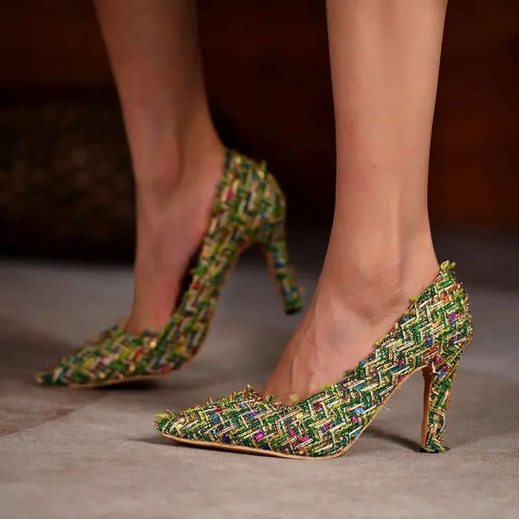 

Ladies 2022 Summer New High Heels Simple and Elegant Design Classic Women's High Heels Outdoor Casual Ladies High Heels Large