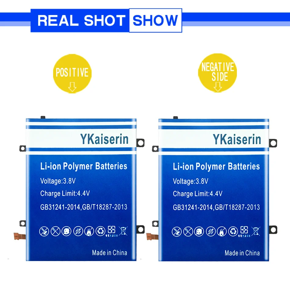 Сменная батарея ykaisсеребрин 5900 мАч L17L2PF3 L17M2PF3 L17S2PF3 L17D2PF2 L17C2PF1 для Lenovo IdeaPad D330 D330-10IGL