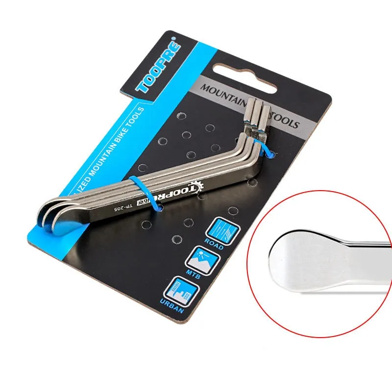 

3PC Cycling Bike Bicycle Metal Pry Bar Stick Tire Tyre Lever Opener Repair Tool Steel Flat Tire Removal Tools bike tools