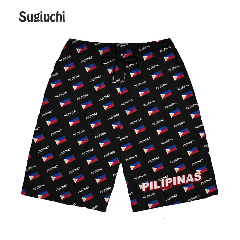

Philippines Pilipinas PHL Men's Shorts Trousers For Men Casual Clothing Streetwear Basketball Graphic Sweat Gym Pants Summer