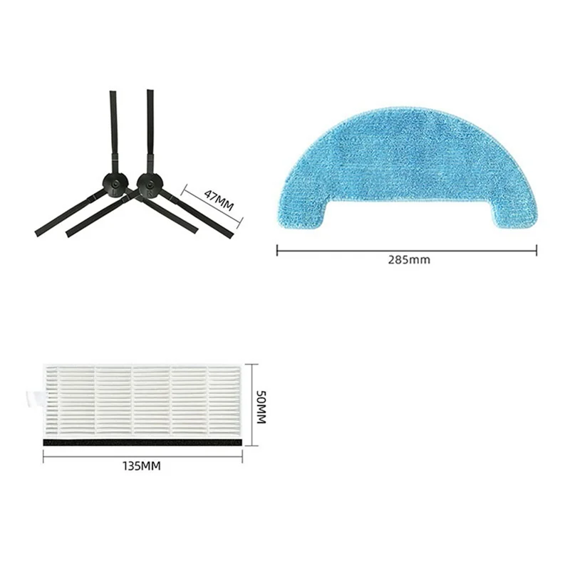 Детали для пылесоса OSOJI 950 990 680 870 детали робота аксессуары домашнего