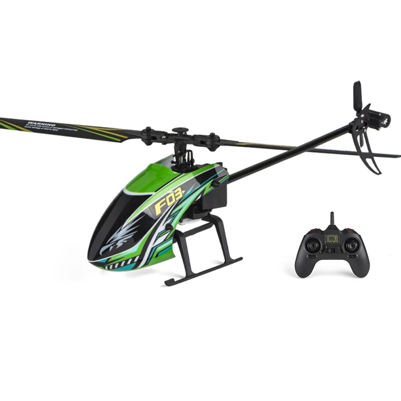 YU XIANG F03 RC Helicopter 4CH Flybarless One Key Take Off Height Hold  with 6-axis Gyro  RTF
