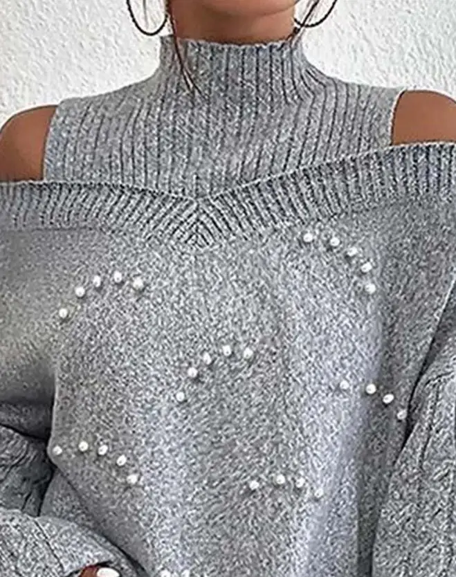 Рисунок 2 - Женский свитер с рукавами-фонариками