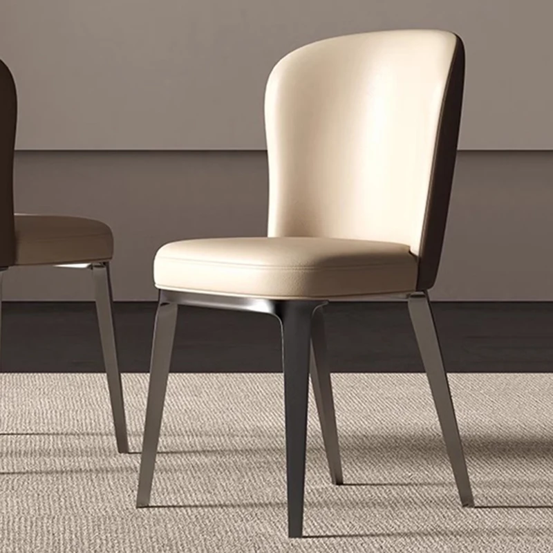 

Italy Modern Metal Chairs Office Vanity Floor Designer Rest Chair Lounge Hotel Reading Stoelen Living Room Furniture WJ30XP