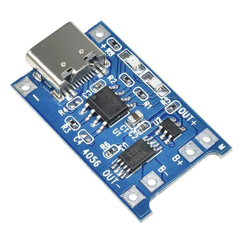 5 шт. 10 Type-c Micro USB в 1A 18650 TP4056 модуль зарядного устройства литиевой батареи зарядная