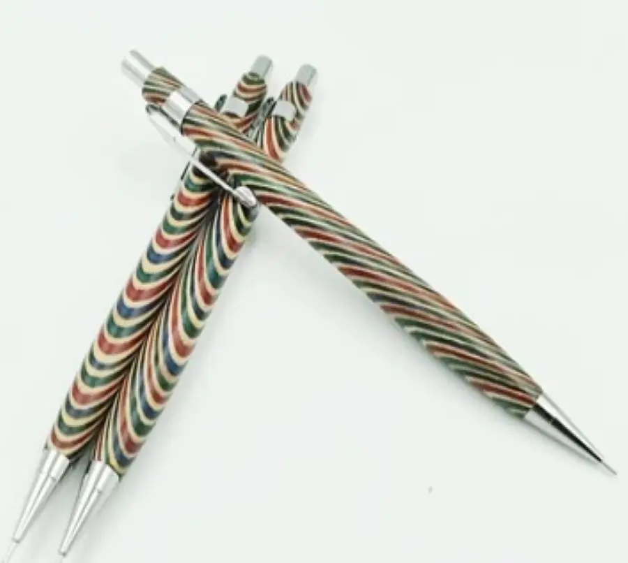 

Color Wood 0.5mm Automatic Pencils 2Pcs/Lot