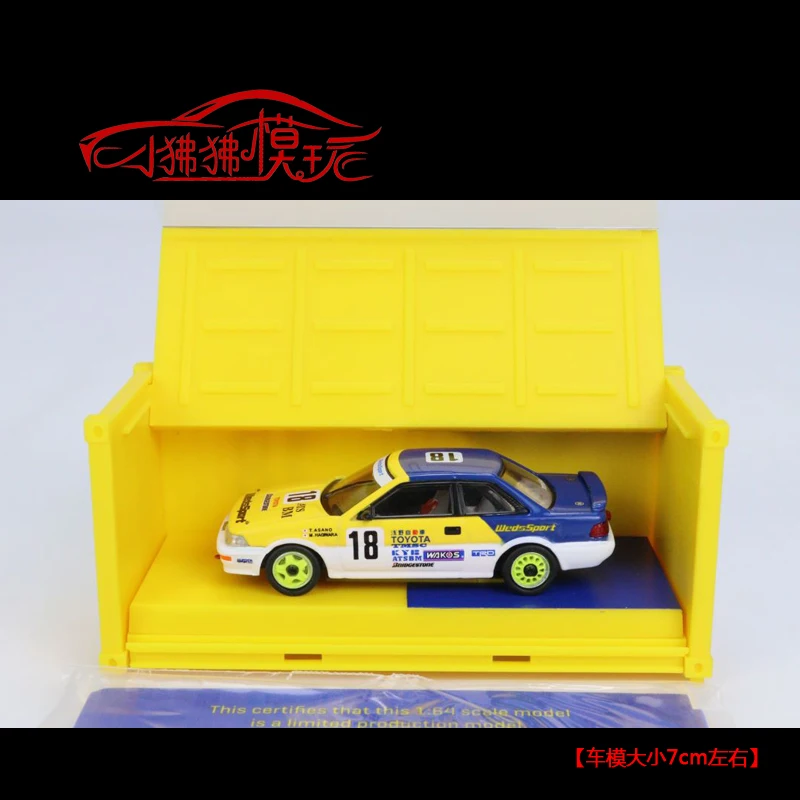 

Tarmac Works 1:64 Levin TOYOTA AE92 Collection of Simulation Alloy Car Model Children Toys